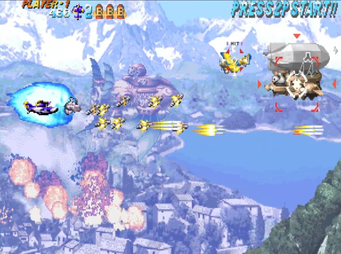 Progear - геймплей игры Arcade